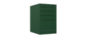 Home Filer Cabinet 4 Drawer (3 + 1) Locking Desk High FCLM1F-green racing