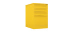 Home Filer Cabinet 4 Drawer (3 + 1) Locking Desk High FCLM1F-YELLOW