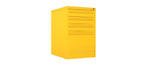 Home Filer Cabinet 4 Drawer (3 + 1) Locking Desk High FCLM1F-yellow sunshine