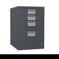 Home Filer Cabinet 4 Drawer (3 + 1) Locking Desk High FCM1F-graphite