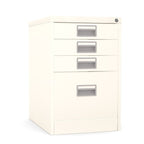 Home Filer Cabinet 4 Drawer (3 + 1) Locking Desk High FCM1F-beige