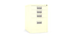 Home Filer Cabinet 4 Drawer (3 + 1) Locking Desk High FCM1F-cream