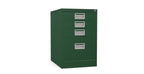 Home Filer Cabinet 4 Drawer (3 + 1) Locking Desk High FCM1F-green racing