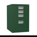 Home Filer Cabinet 4 Drawer (3 + 1) Locking Desk High FCM1F-green racing