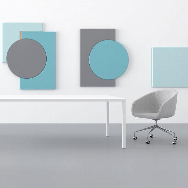 Acoustric Wall Panel Fluffo Art 1That’s My Office Furniture, 360 Degree View storage, desk, chair