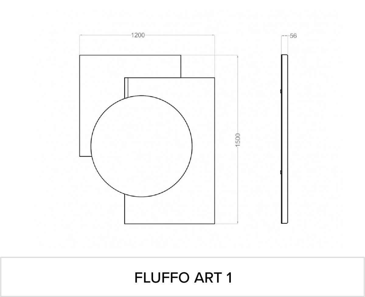 Acoustric Wall Panel Fluffo Art 1Acoustic Wall Panel Pattern