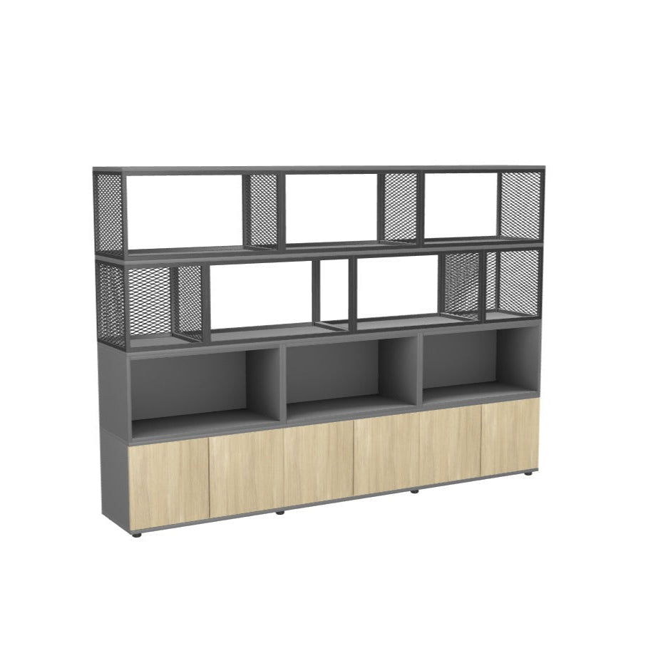 Gato Configurator Office Break Out ShelvingThat’s My Office Furniture, 360 Degree View storage, desk, chair