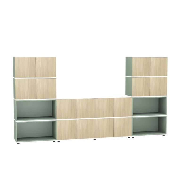 Gato Configurator Office Break Out ShelvingThat’s My Office Furniture, 360 Degree View storage, desk, chair