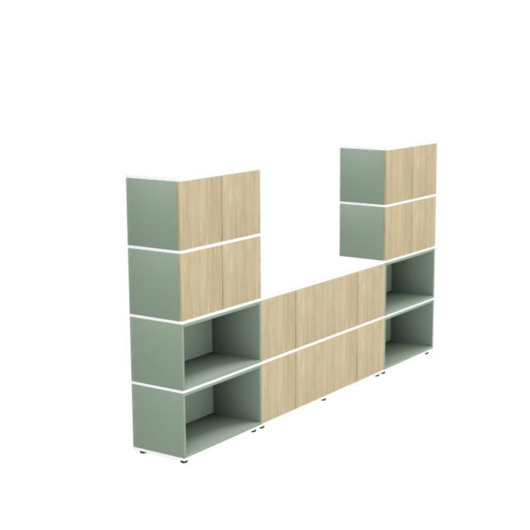 Gato Configurator Office Break Out ShelvingThat’s My Office Furniture, 360 Degree View storage, desk, chair