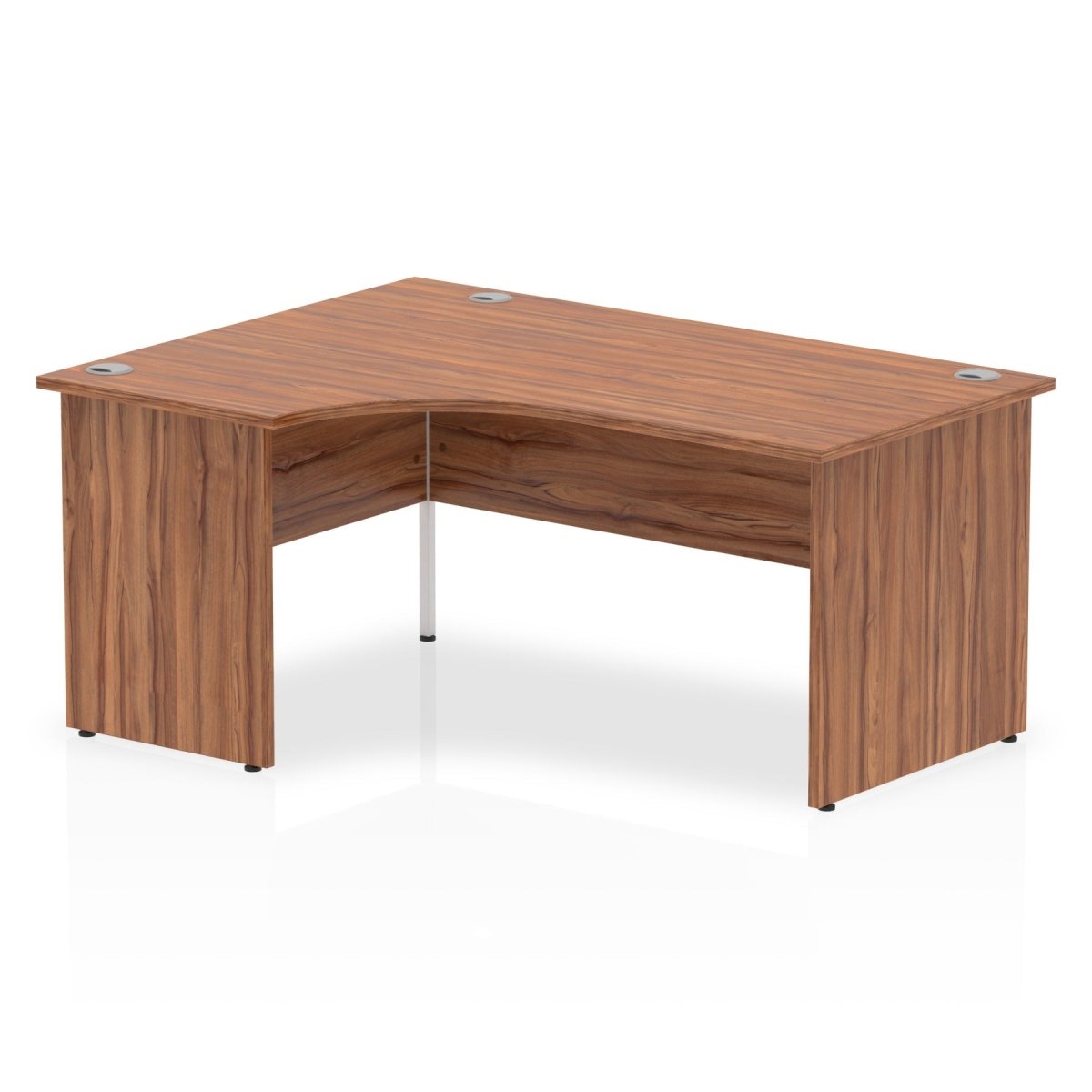 Office furniture impulse-160mm-left-crescent-desk-panel-end-leg Dynamic  Walnut Colour Walnut 