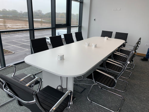 meeting tables installed That’s My Office Furniture, 360 Degree View storage, desk, chair