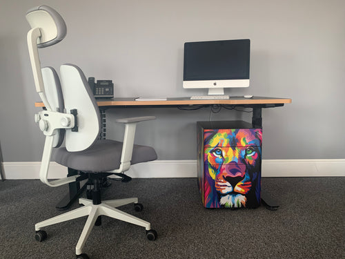 bespoke storage and desk