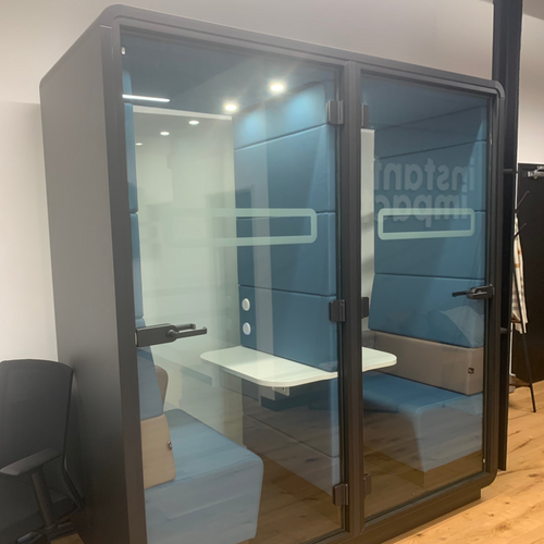 office twin meeting booth central london