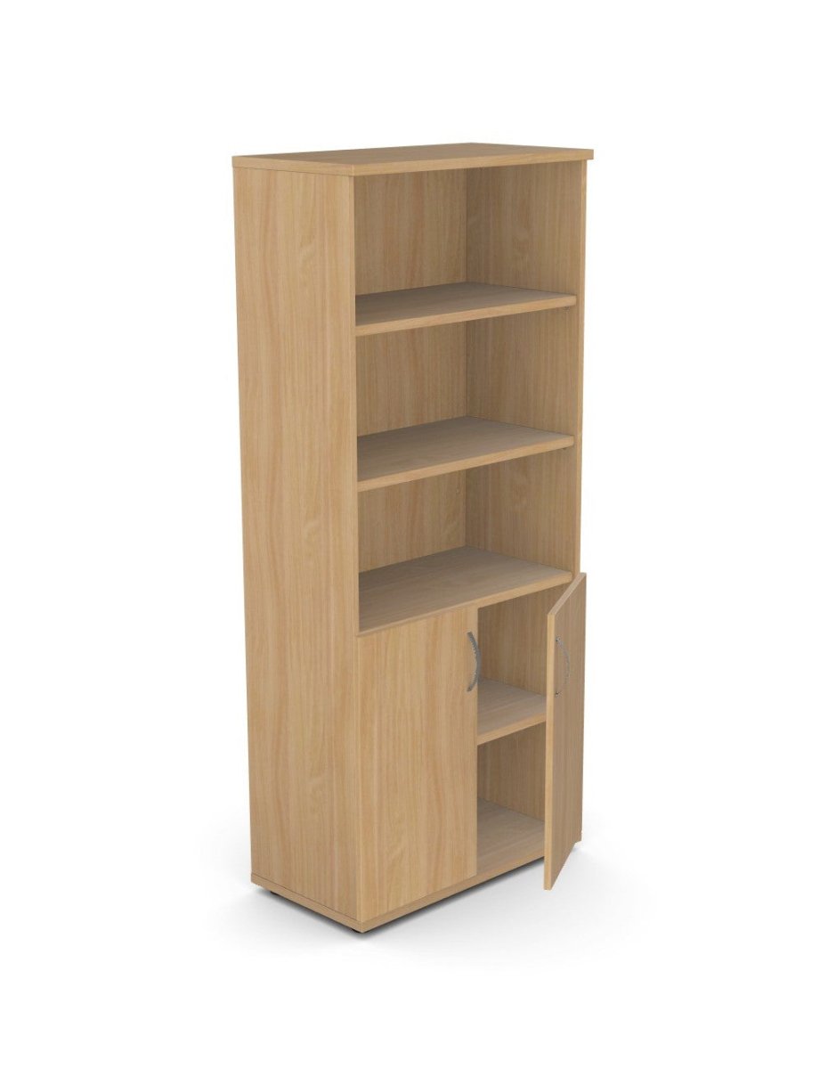 Office  Kito Cupboard and shelves unit, 1850h x 800w x 420d, K18-BC1850CD 2 Office Furniture and Home Remote Working