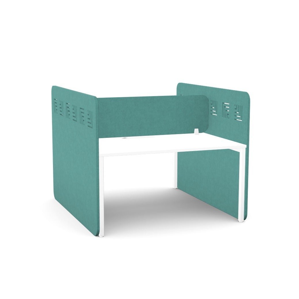 Koala Bench Freestanding ScreenThat’s My Office Furniture, 360 Degree View storage, desk, chair