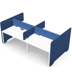 Koala Bench Freestanding ScreenThat’s My Office Furniture, 360 Degree View storage, desk, chair