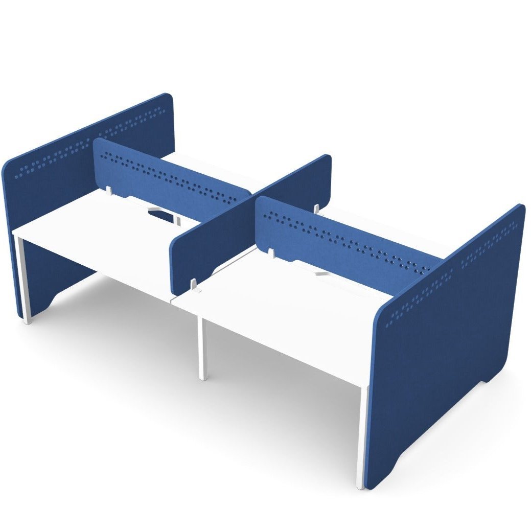Koala Bench Freestanding ScreenThat’s My Office Furniture, 360 Degree View storage, desk, chair