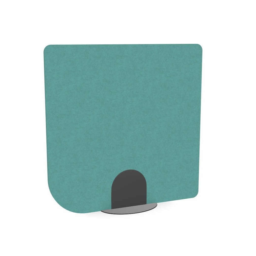 Koala Rounded Freestanding Screen - 1 CornerThat’s My Office Furniture, 360 Degree View storage, desk, chair