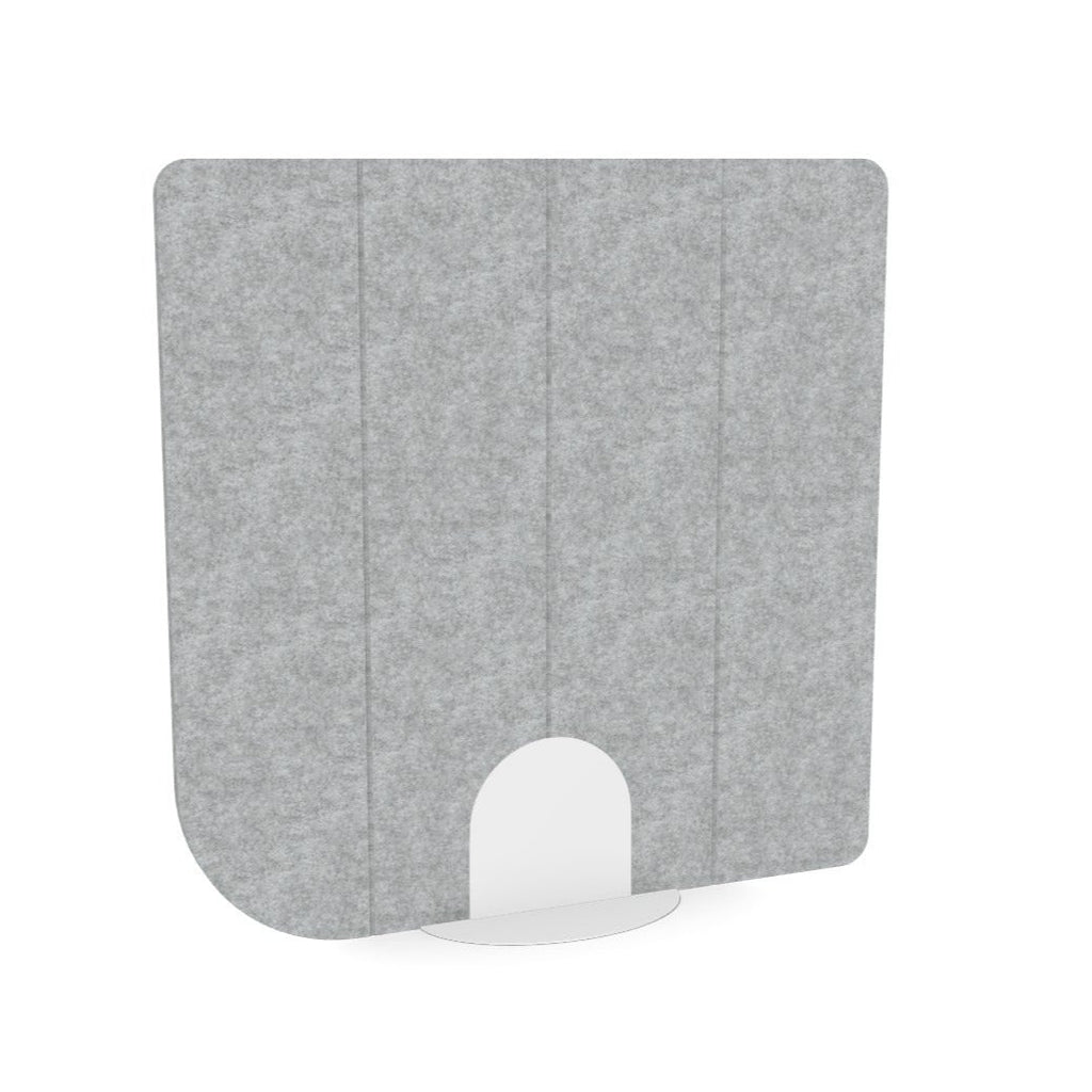 Koala Rounded Freestanding Screen - 1 CornerThat’s My Office Furniture, 360 Degree View storage, desk, chair