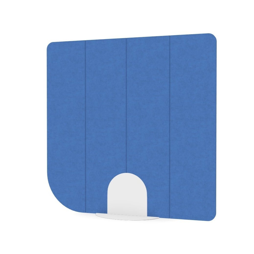 Koala Rounded Freestanding Screen - 1 CornerThat’s My Office Furniture, 360 Degree View storage, desk, chair