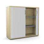 Wooden Tambour Cupboard 2 Doors Kito KIT-TMB1130 That’s My Office Furniture, 360 Degree View storage, desk, chair