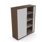 Wooden Tambour Cupboard 2 Doors Kito KIT-TMB1490That’s My Office Furniture, 360 Degree View storage, desk, chair