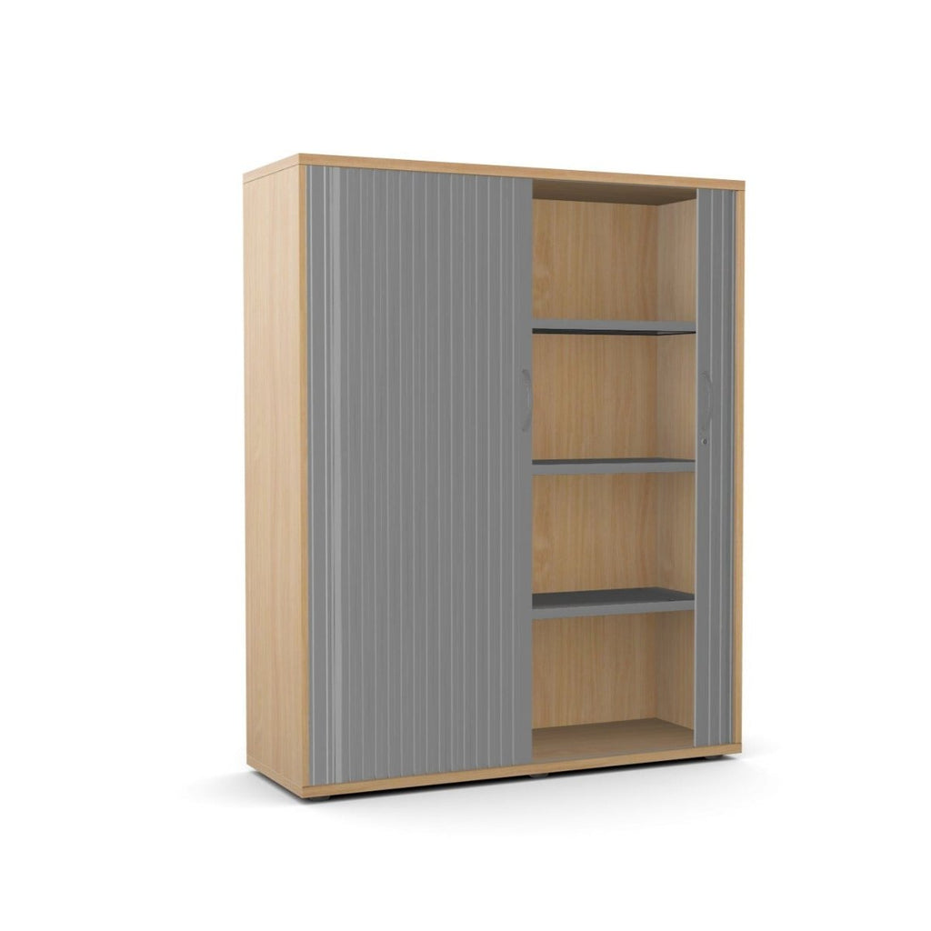 Wooden Tambour Cupboard 2 Doors Kito KIT-TMB1490That’s My Office Furniture, 360 Degree View storage, desk, chair