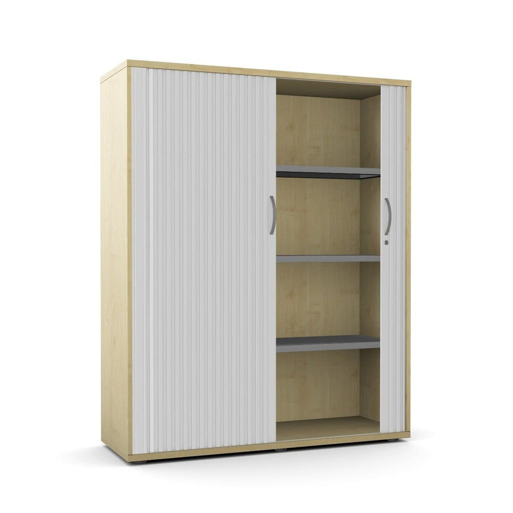 Wooden Tambour Cupboard 2 Doors Kito KIT-TMB1490That’s My Office Furniture, 360 Degree View storage, desk, chair