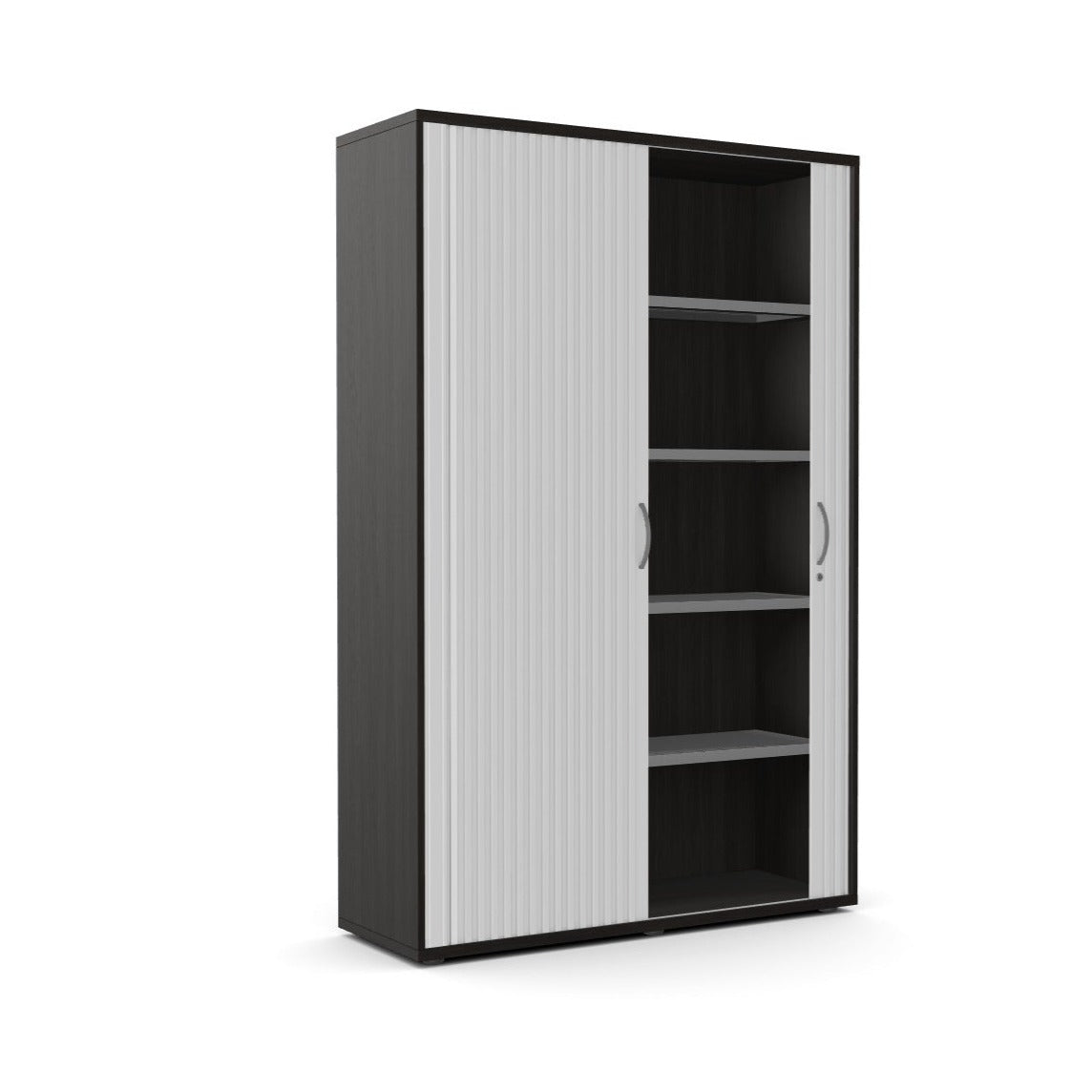 Wooden Tambour Cupboard 2 Doors Kito KIT-TMB1850That’s My Office Furniture, 360 Degree View storage, desk, chair