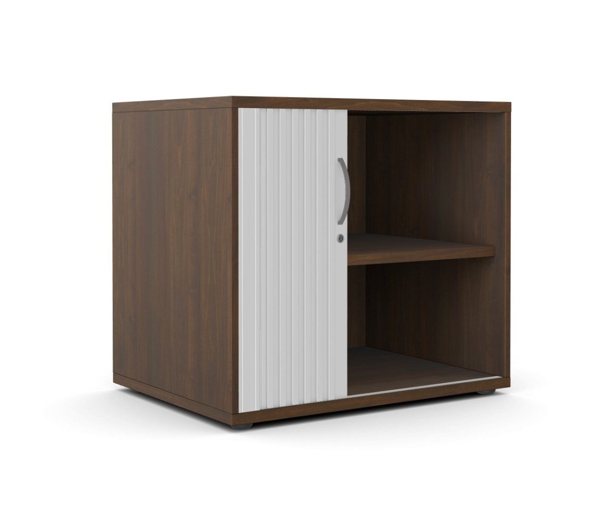 Kito Wooden Tambour Storage Cupboard KIT-TMB725That’s My Office Furniture, 360 Degree View storage, desk, chair