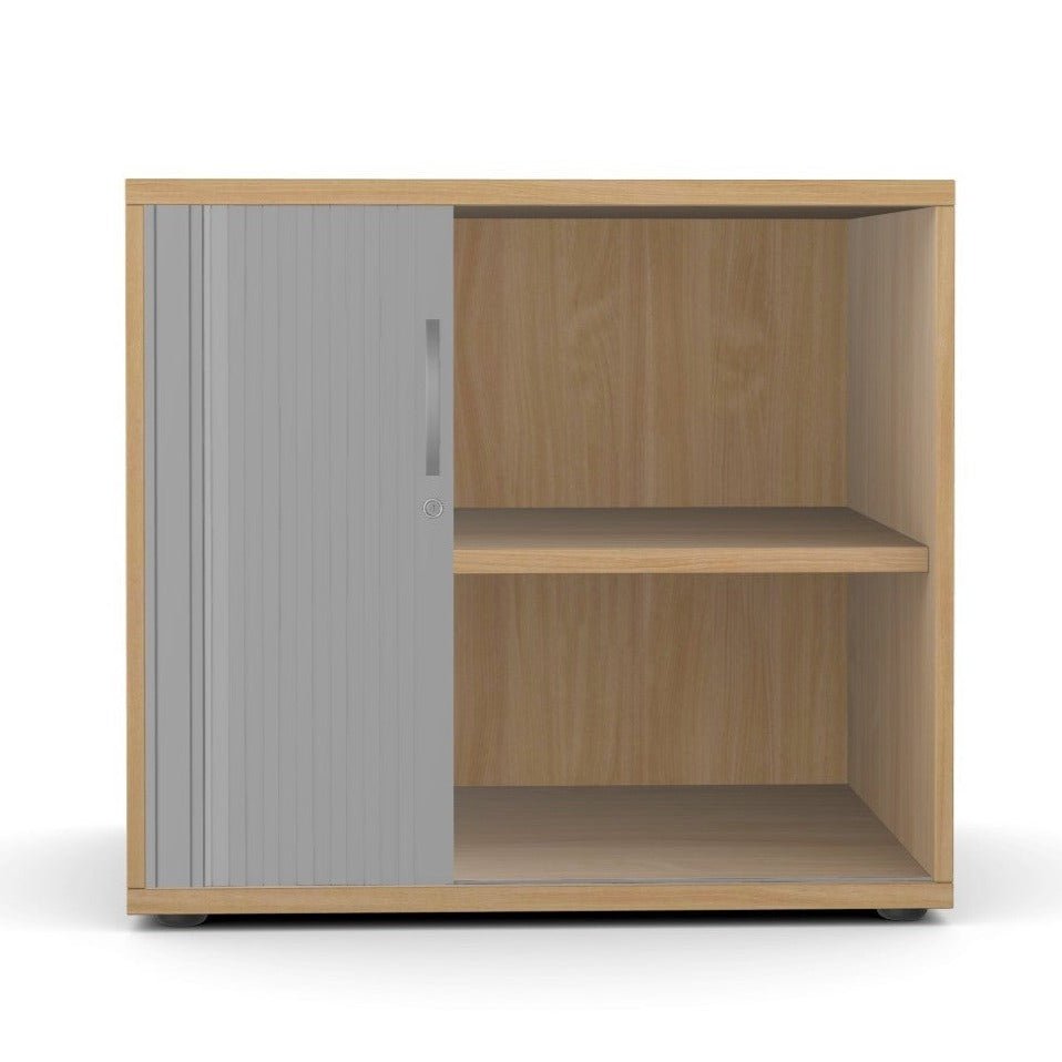 Kito Wooden Tambour Storage Cupboard KIT-TMB725That’s My Office Furniture, 360 Degree View storage, desk, chair