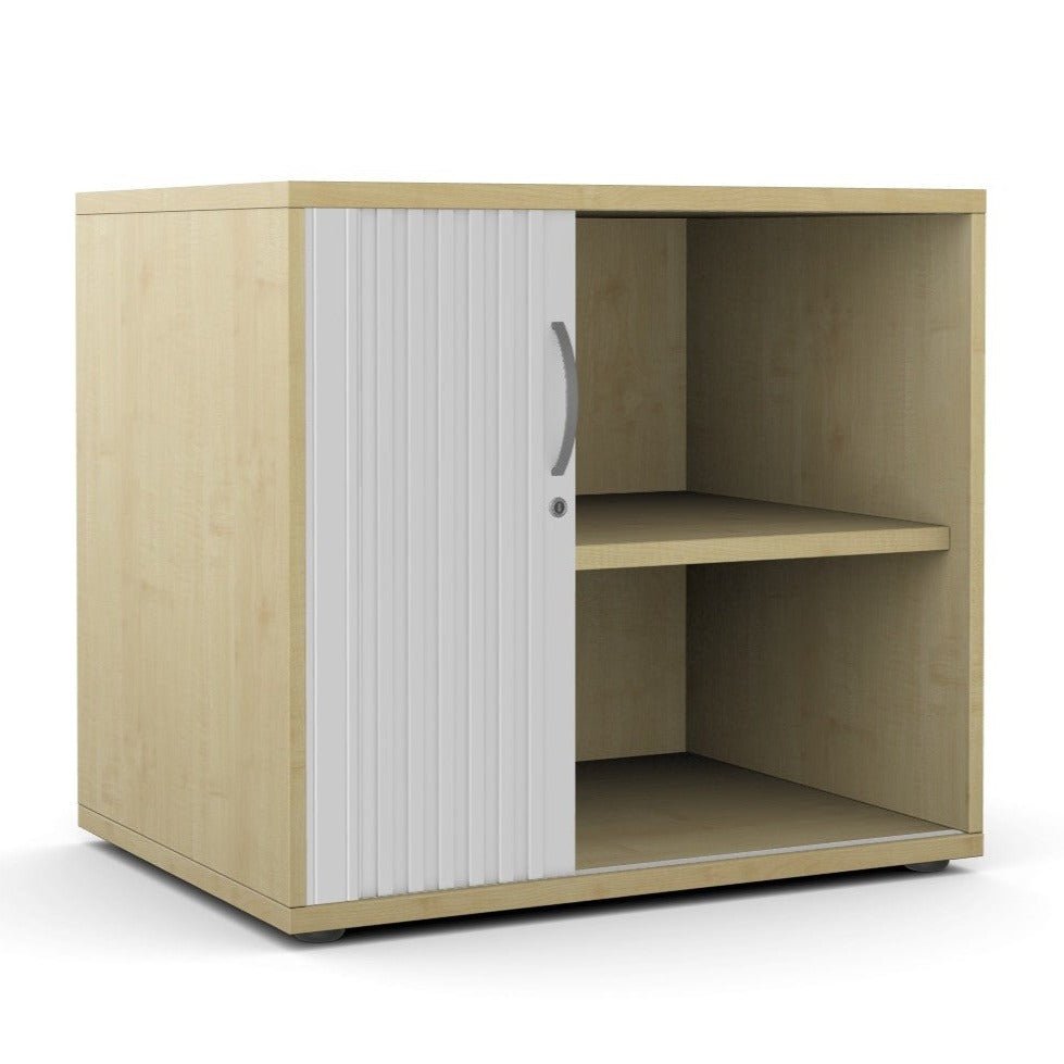 Kito Wooden Tambour Storage Cupboard KIT-TMB725That’s My Office Furniture, 360 Degree View storage, desk, chair
