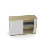 Wooden Tambour Cupboard 2 Doors Kito KIT-TMB770That’s My Office Furniture, 360 Degree View storage, desk, chair