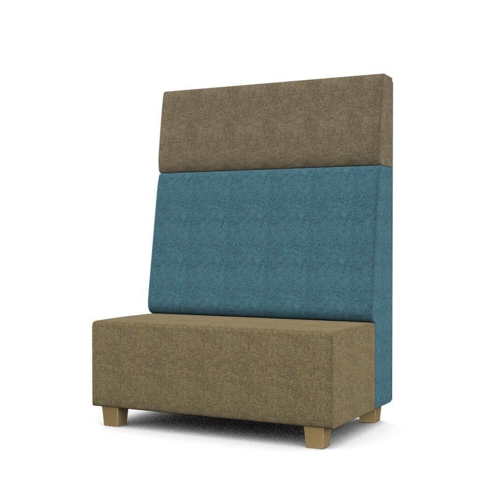 Office Modular High Back Seating Liner 120That’s My Office Furniture, 360 Degree View storage, desk, chair