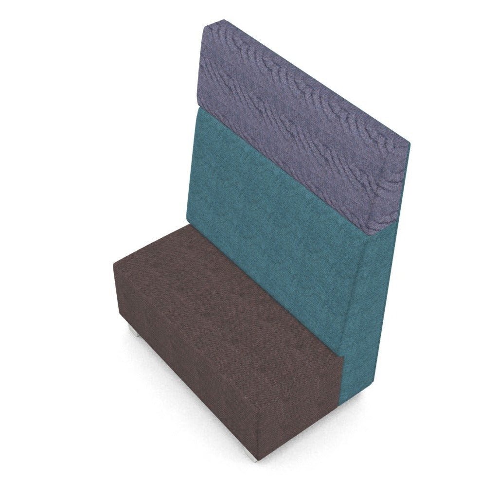 Office Modular High Back Seating Liner 120That’s My Office Furniture, 360 Degree View storage, desk, chair