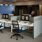 Koala Bench Freestanding ScreenThat’s My Office Furniture, 360 Degree View storage, desk, chair