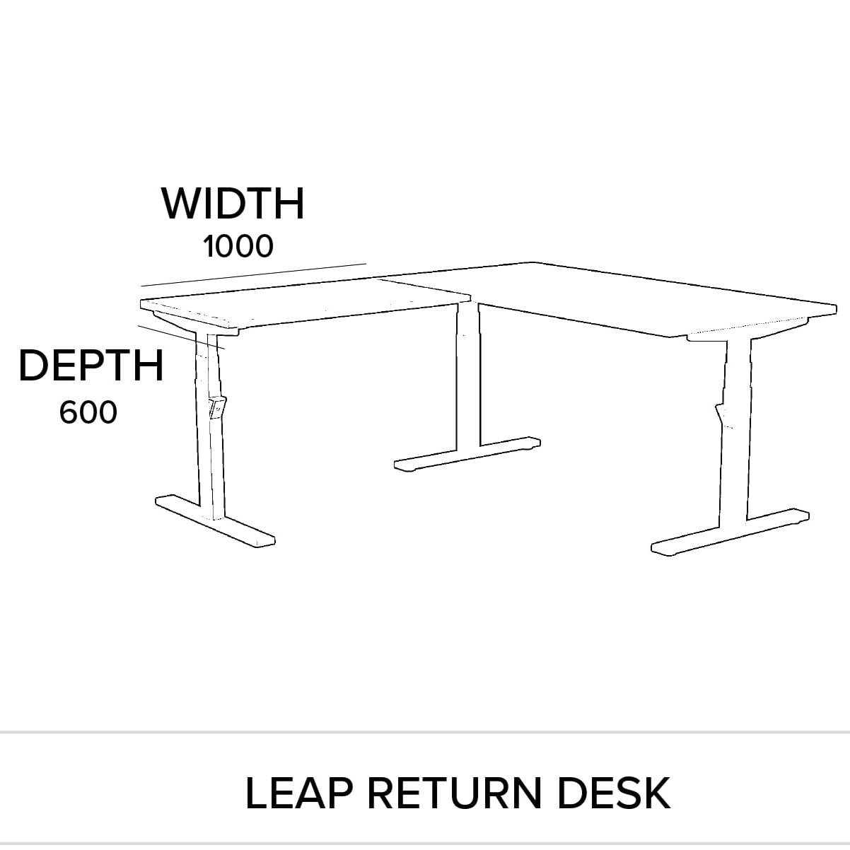 L shape corner height adjustable desk sit standThat’s My Office Furniture, 360 Degree View storage, desk, chair