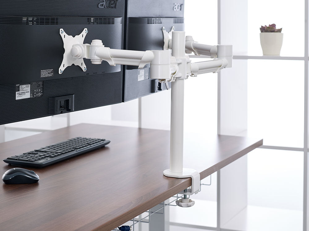 Desk Accessory Monitor arm doubleThat’s My Office Furniture, 360 Degree View storage, desk, chair
