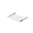lavoro vault under desk storage locking 50cm Wide Silver
