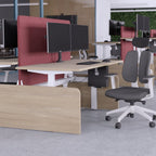 Leap Height Adjustable End Modesty Panel for Sit Stand Desks