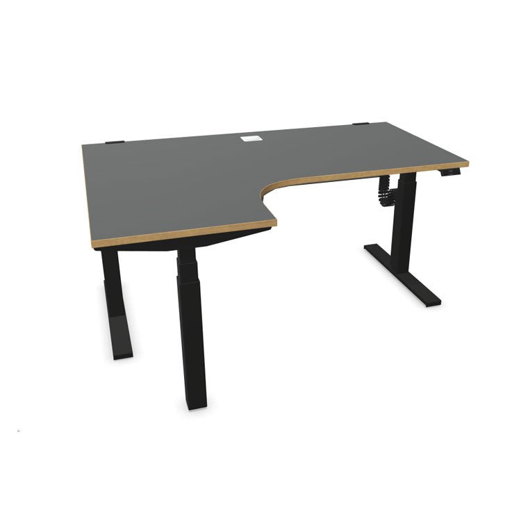 eModel Left Hand 2.0 desk T-LEG M LS with electric height adjustment - Nowy Styl