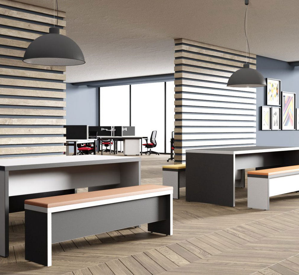 Canteen and break out tables low      Colour  That’s My Office Furniture, 360 Degree View storage, desk, chair