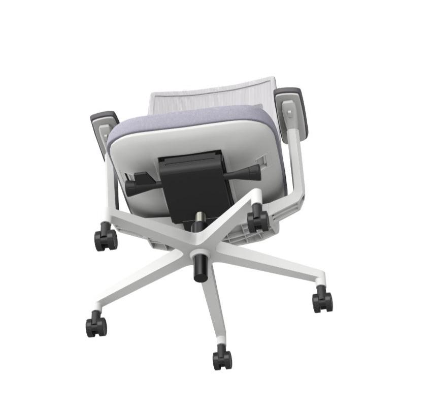 Operator Office Chair Mesh Back in White  X.22That’s My Office Furniture, 360 Degree View storage, desk, chair