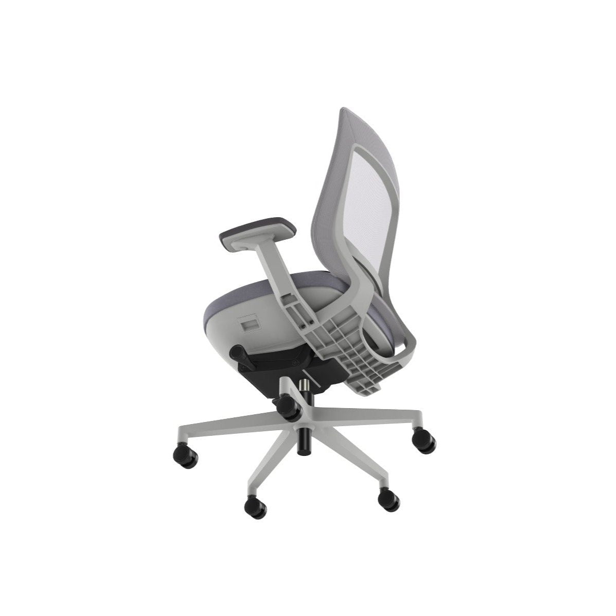 Operator Office Chair Mesh Back in White  X.22That’s My Office Furniture, 360 Degree View storage, desk, chair