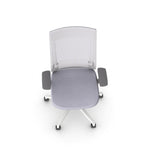 Operator Office Chair Mesh Back in White  X.22That’s My Office Furniture, 360 Degree View storage, desk, chair