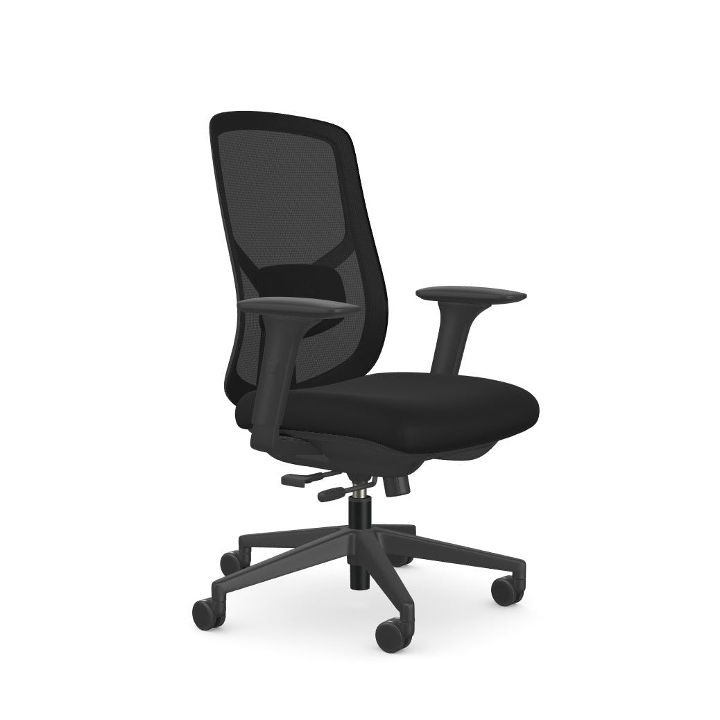 Operator Office Chair Mesh Back in Black X.66That’s My Office Furniture, 360 Degree View storage, desk, chair