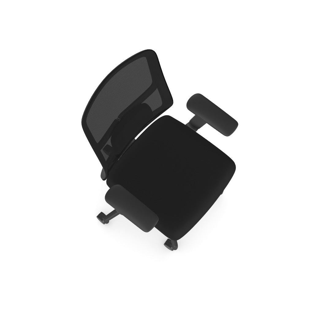 Operator Office Chair Mesh Back in Black X.66That’s My Office Furniture, 360 Degree View storage, desk, chair