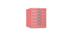Silverline | Multidrawer | 5 Drawer |Locking | MDUR05LK | Pink
