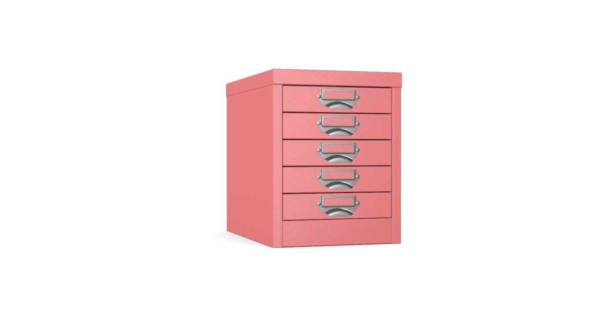 Multidrawer Storage 5 Drawer by Silverline MDUR05 Pastel Violet