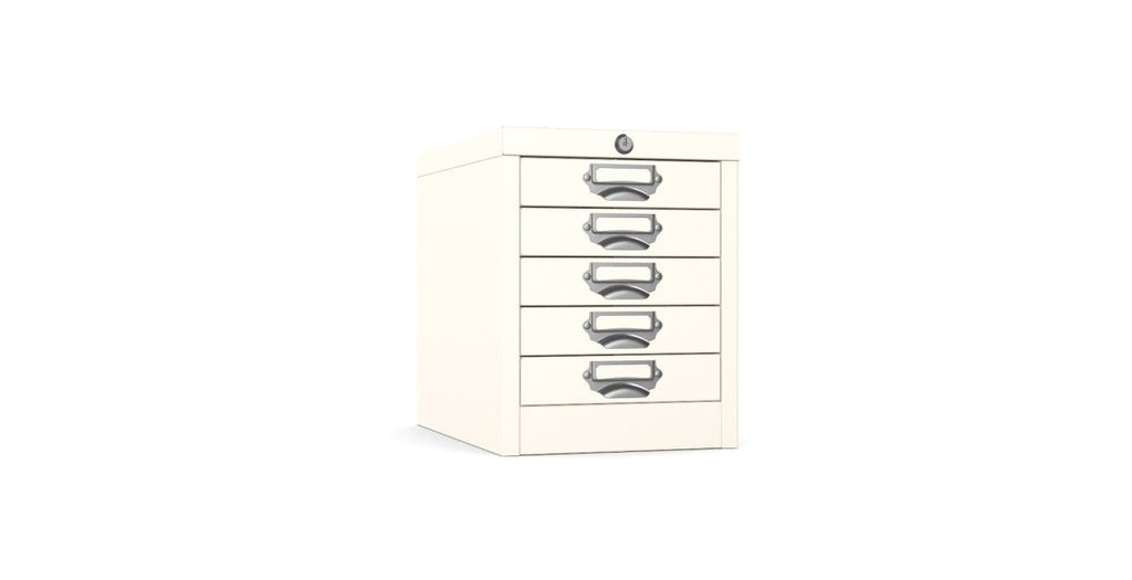 Silverline | Multidrawer | 5 Drawer |Locking | MDUR05LK | Beige